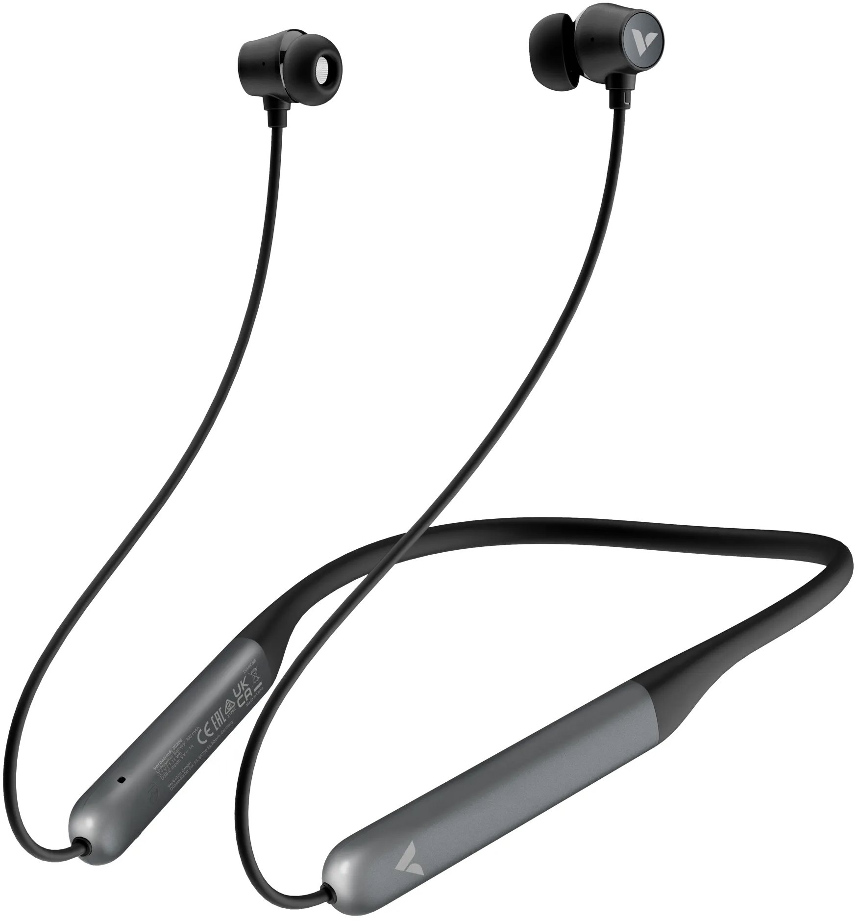 VERBATIM TruSound ANC Neckband Earbuds, čierne