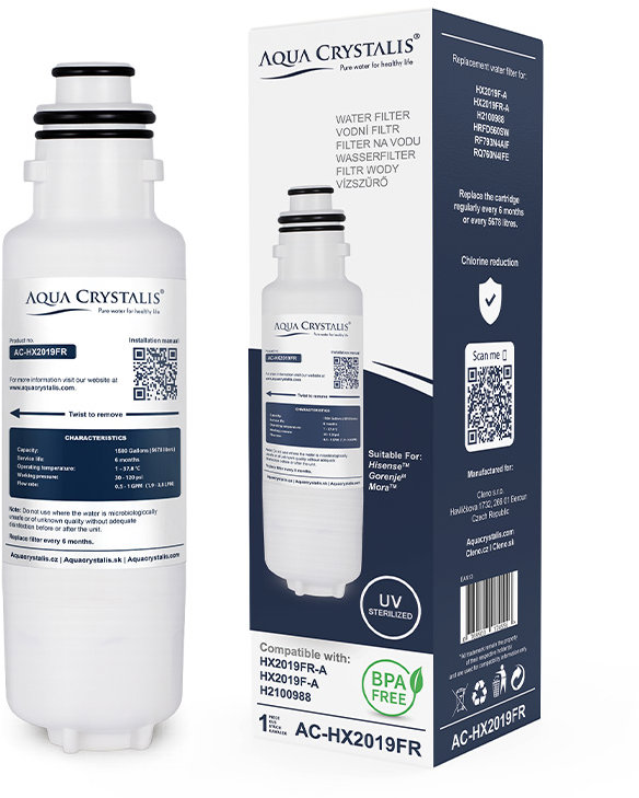 Aqua Crystalis Vodný filter AC-HX2019FR (náhradný za Hisense HX2019F-A/HX2019FR-A)