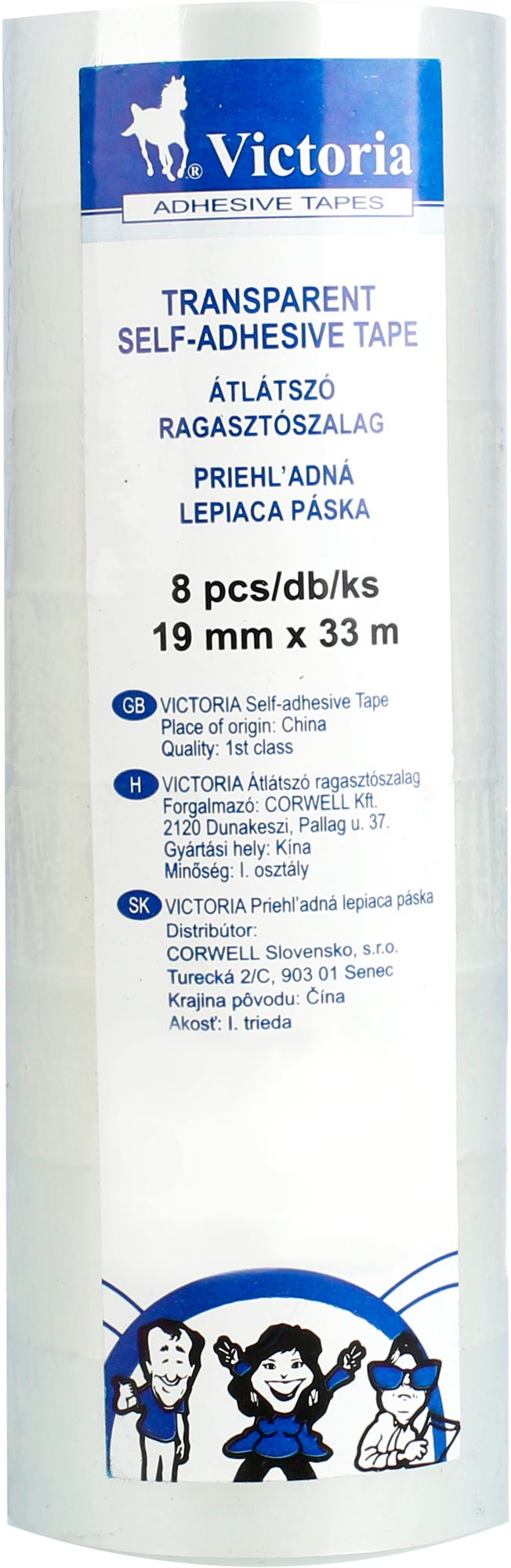 VICTORIA transparentná 19 mm × 33 m