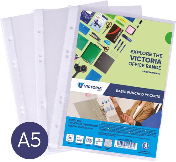 VICTORIA A5/50 mikrónov, matné – balenie 100 ks