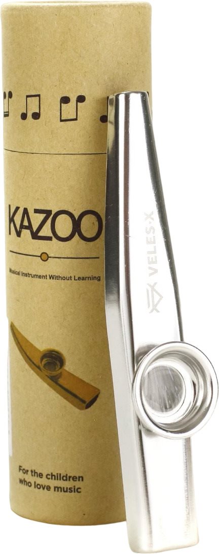 Veles-X Metal Kazoo Silver