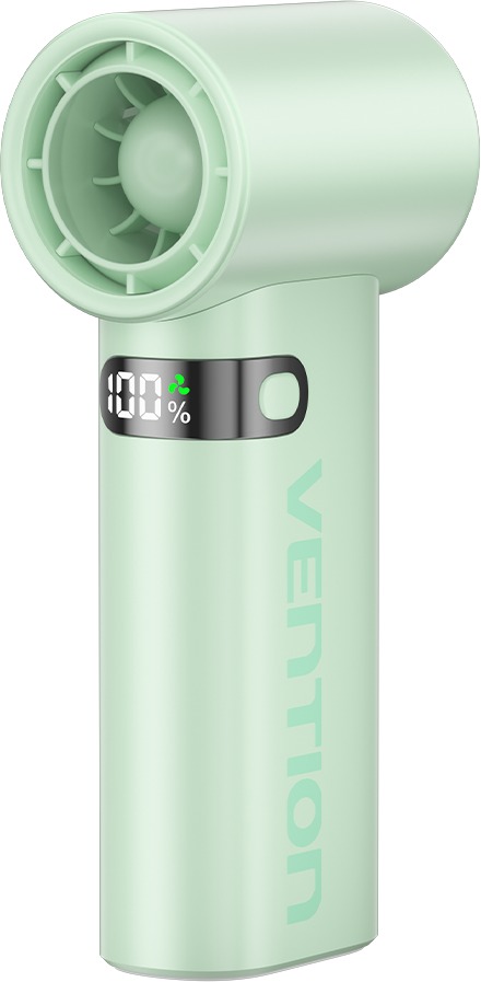 Vention USB 5V Speed (1 – 100) Adjustable Mini Handheld High-Speed Fan Green LED Display Type