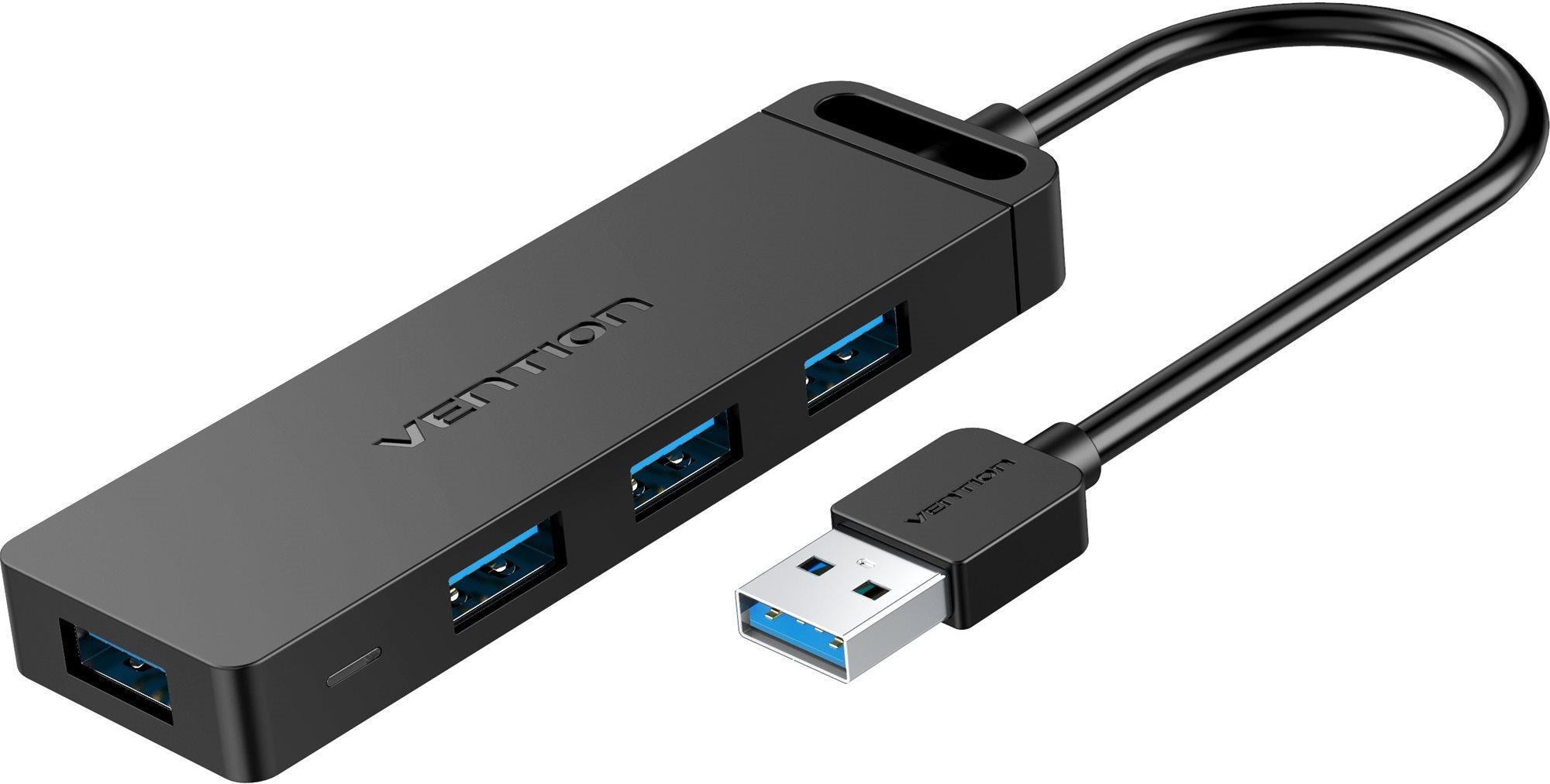Vention 4-Port USB 3.0 Hub with Power Supply 0,5 m Black