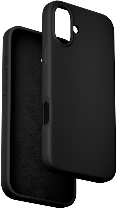 Vention Liquid Silicone Case for iPhone 16 Plus with MagSafe Black