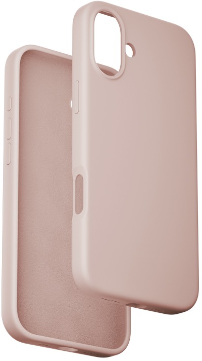 Vention Liquid Silicone Case for iPhone 16 Plus with MagSafe Dusty Pink