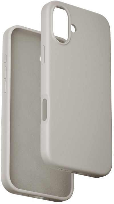 Vention Liquid Silicone Case for iPhone 16 Plus with MagSafe Gravel Gray