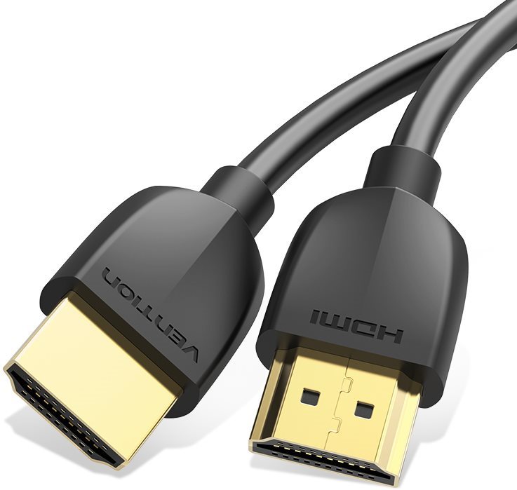 Vention Portable HDMI 2.0 Cable 1 m Black