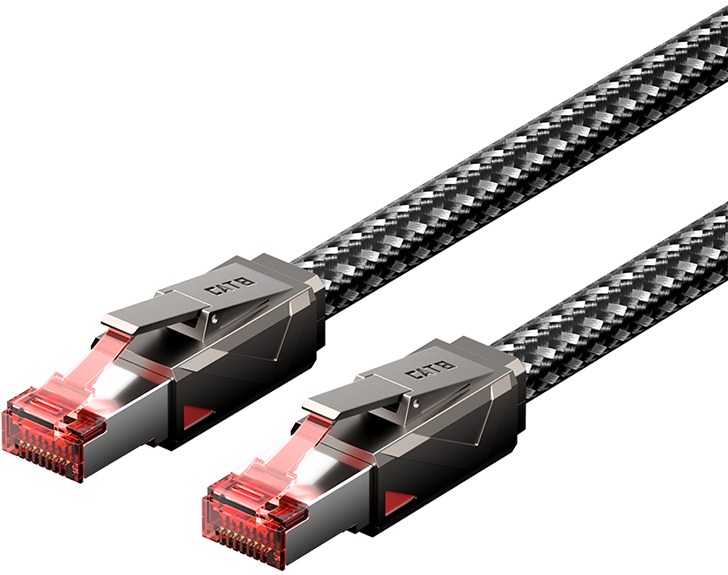 Vention Cat8 SFTP Gaming Patch Cable 5 m Gray Zinc Alloy Type
