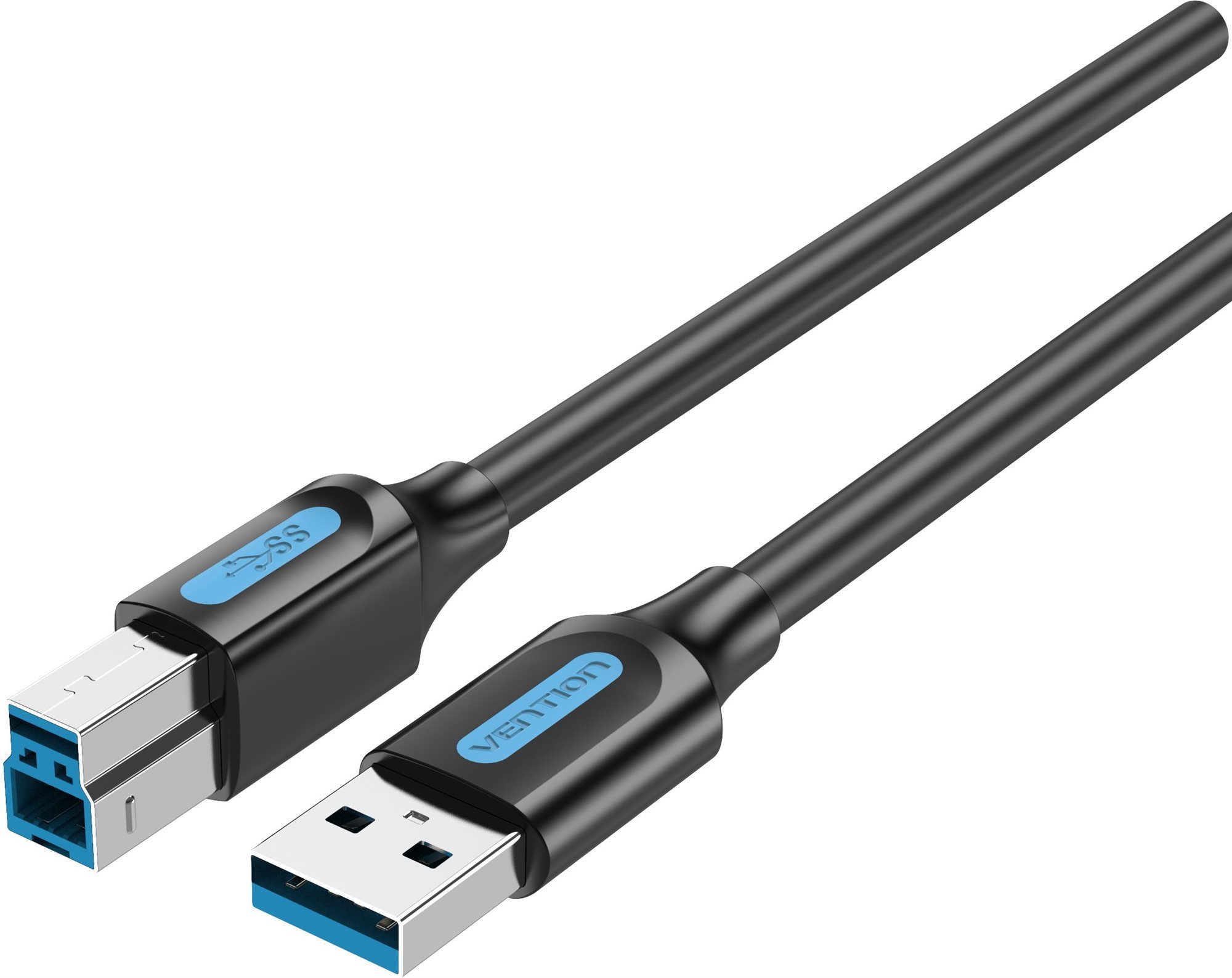 Vention USB 3.0 Male to USB-B Male Printer Cable 3 M Black PVC Type
