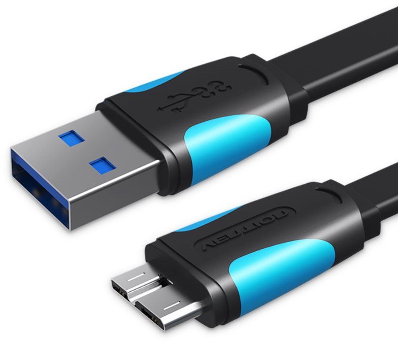 Vention USB 3.0 (M) to Micro USB-B (M) 1,5 m Black