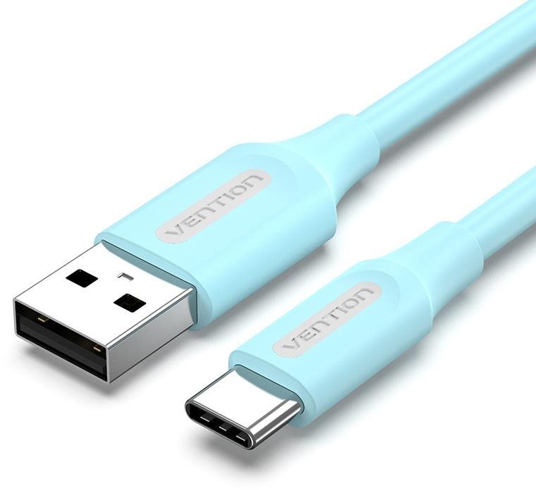 Vention USB 2.0 to USB-C 3A Cable 1m Light Blue