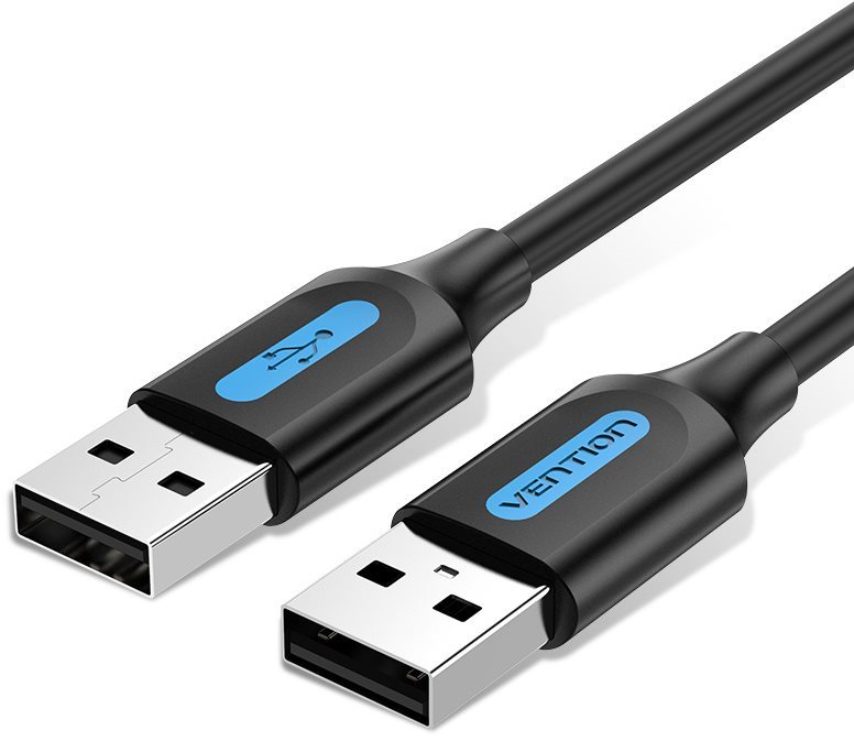 Vention USB 2.0 Male to USB Male Cable 3M Black PVC Type