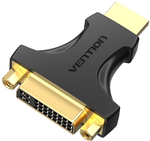 Vention HDMI (M) to DVI (24 + 5) Female Adaptér Black