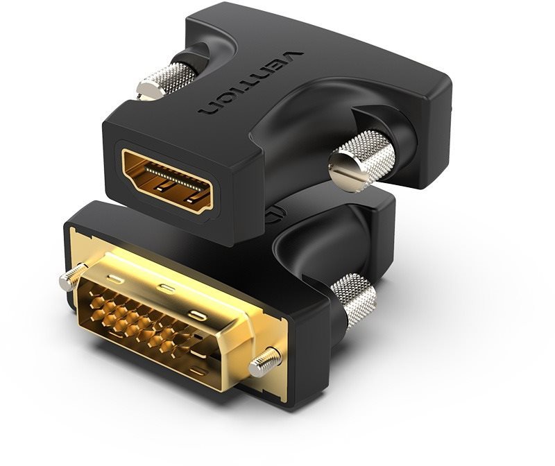 Vention HDMI (F) to DVI (24 + 1) Male Adaptér Black