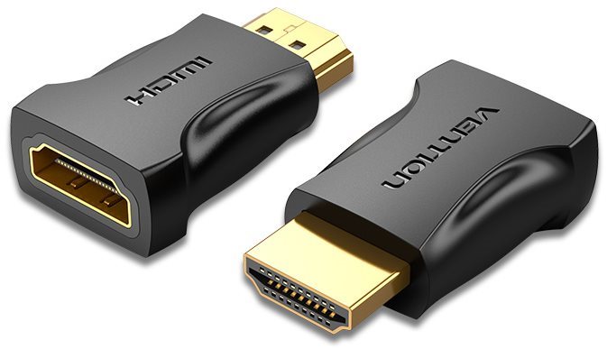 Vention HDMI Male to Female Adaptér Black