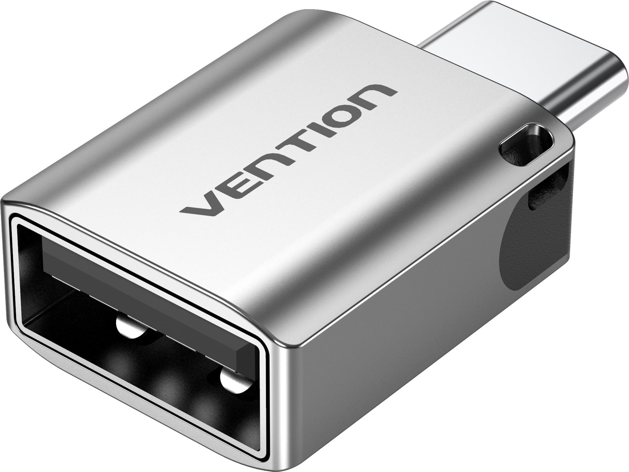 Vention USB-C (M) to USB 3.0 (F) OTG Adaptér Gray Aluminum Alloy Type