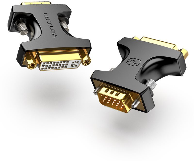 Vention VGA (M) to DVI (F) Adaptér Black