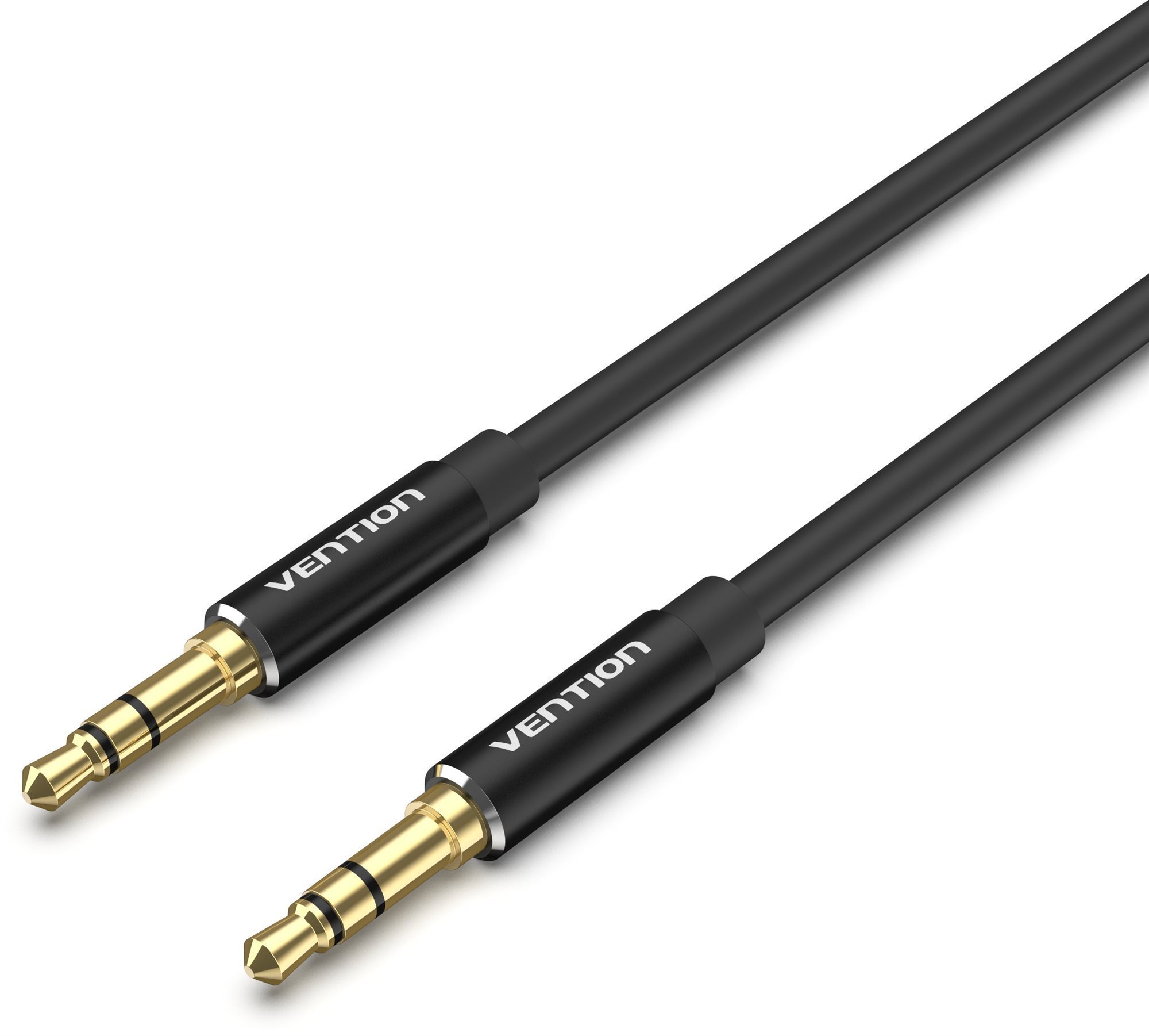 Vention 3.5 mm Male to Male Audio Cable 5 m Black Aluminum Alloy Type