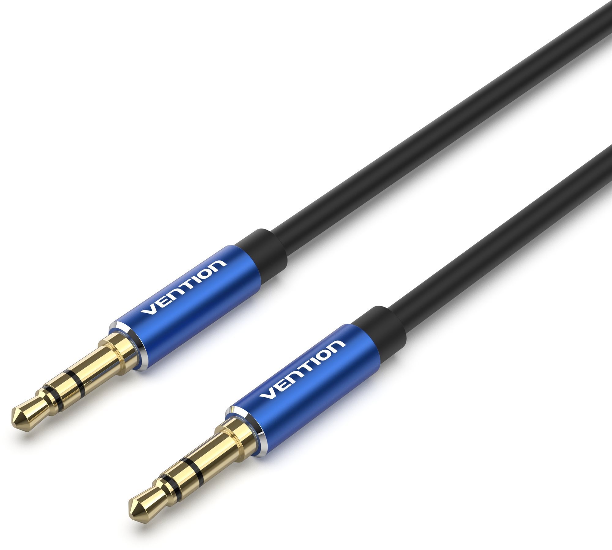 Vention 3.5 mm Male to Male Audio Cable 1 m Blue Aluminum Alloy Type