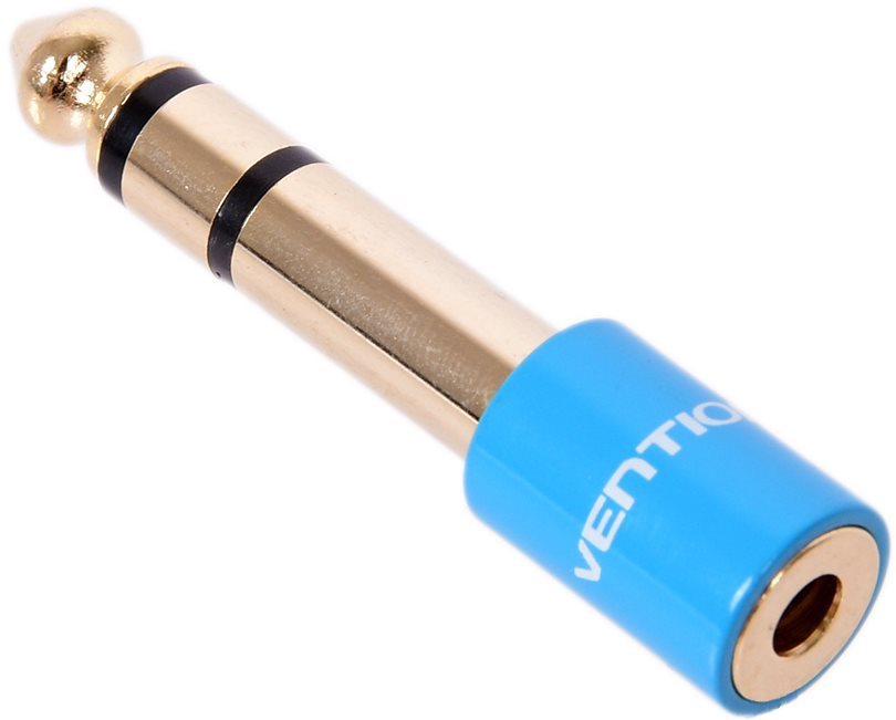 Vention 6,3 mm Jack Male to 3,5 mm Female Audio Adapter Blue