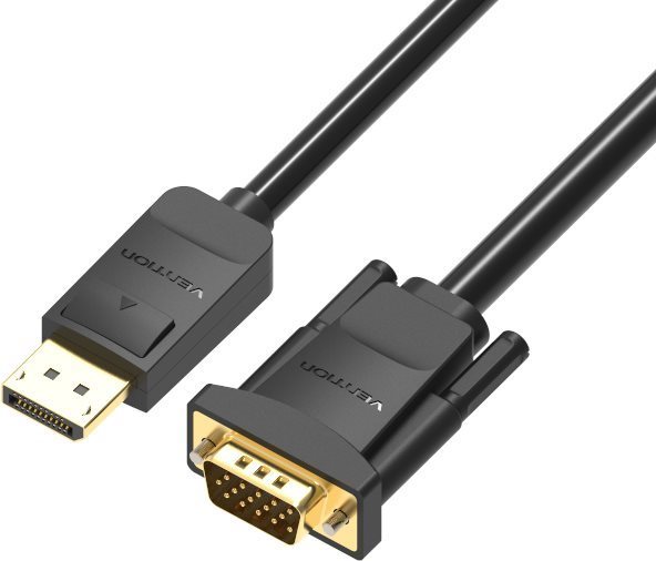 Vention DisplayPort (DP) to VGA Cable 2 m Black