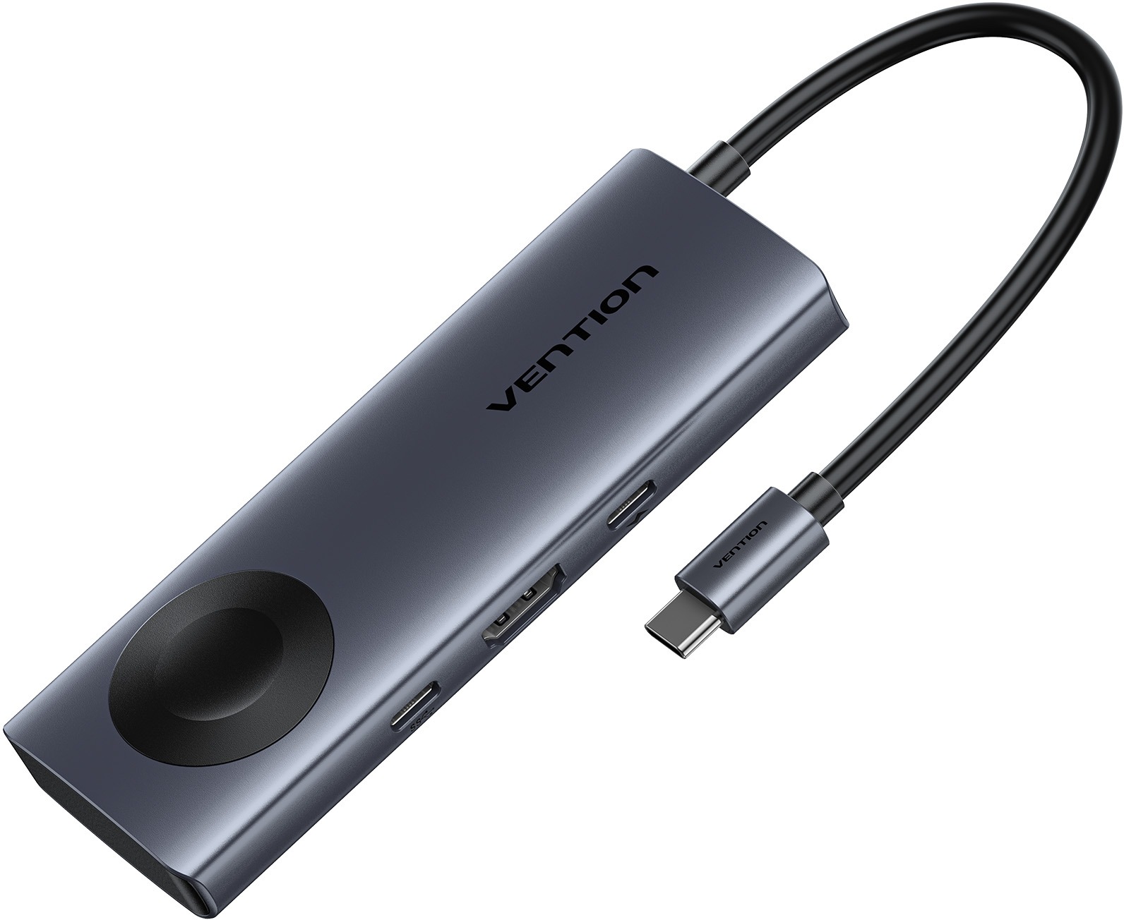 Vention 6-in-1 USB-C Wireless Chraging Docking Station