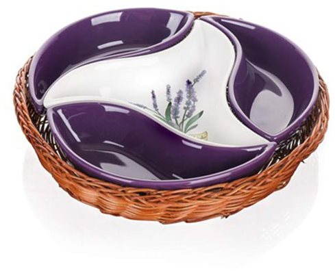 BANQUET Súprava misiek LAVENDER 23 cm A11654