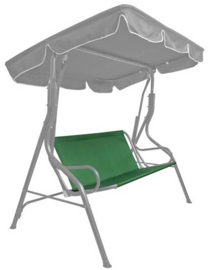 HAPPY GREEN Poduška na hojdačku textilná 93 × 114 cm