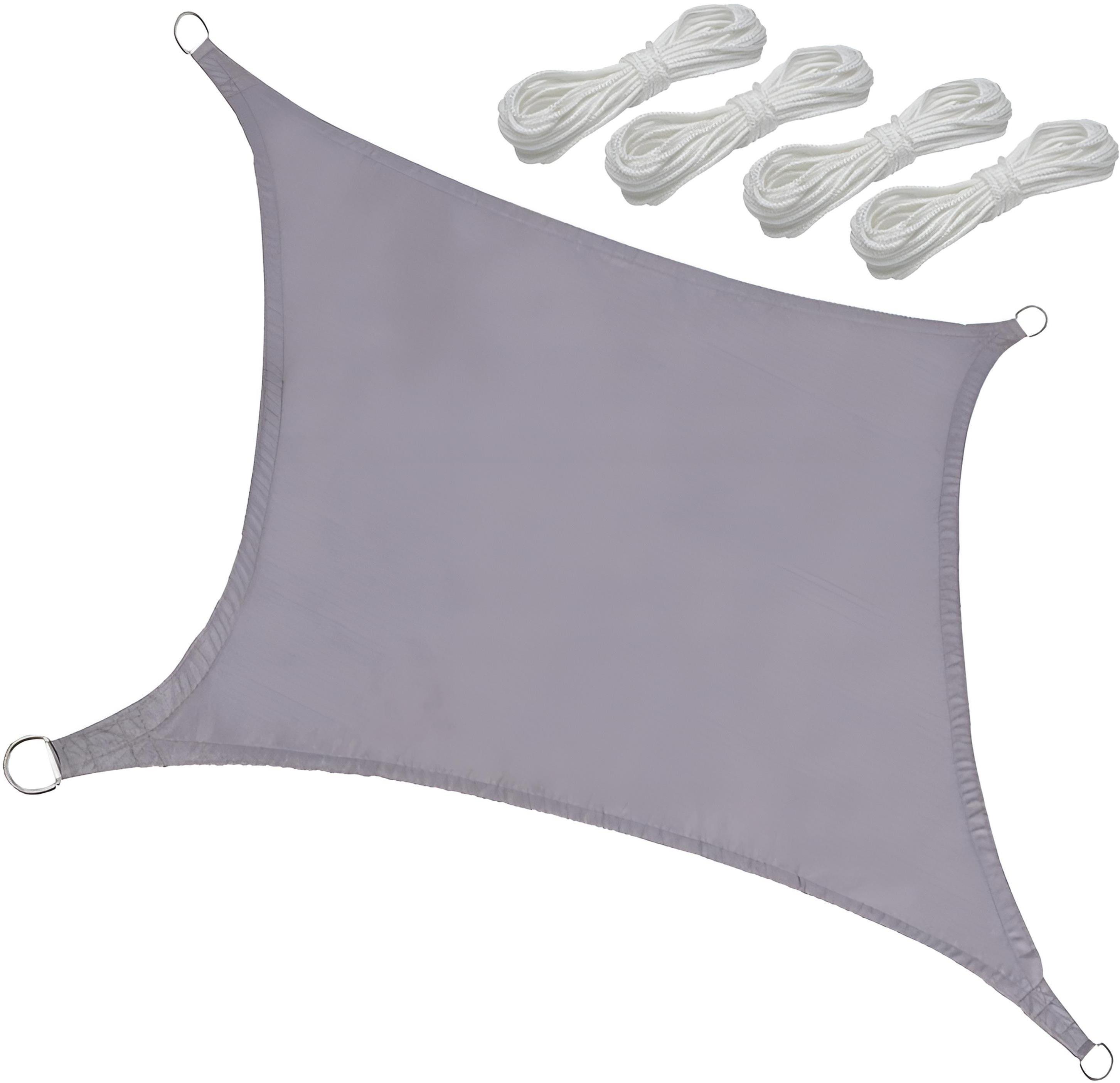 Verk 01887 Plachta proti slnku, 4 × 3 m, sivá