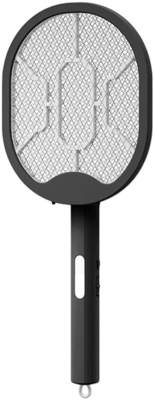 Verk 24610 Plácačka na mouchy elektrická s UV světlem, 2 v 1, černá