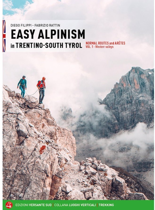 Versante Sud EASY ALPINISM in TRENTINO - SOUTH TYROL vol. 1 anglická verze