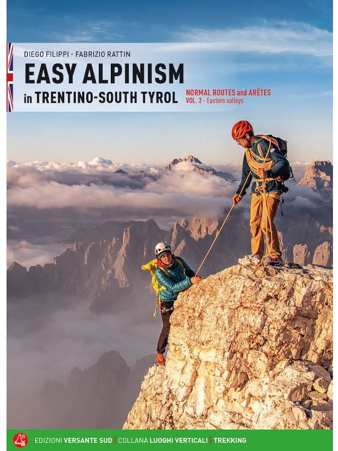 Versante Sud EASY ALPINISM in TRENTINO - SOUTH TYROL vol. 2 anglická verze