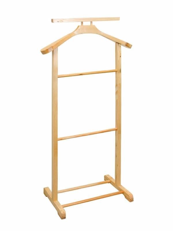 Nemý domáci sluha drevený 99 cm, svetlý