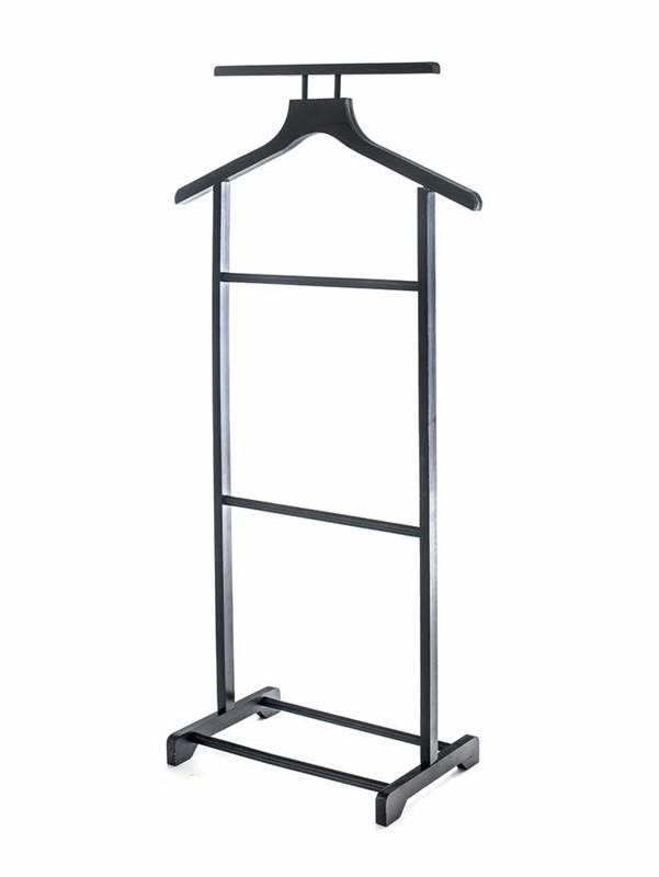 Nemý domáci sluha drevený 99 cm, tmavý