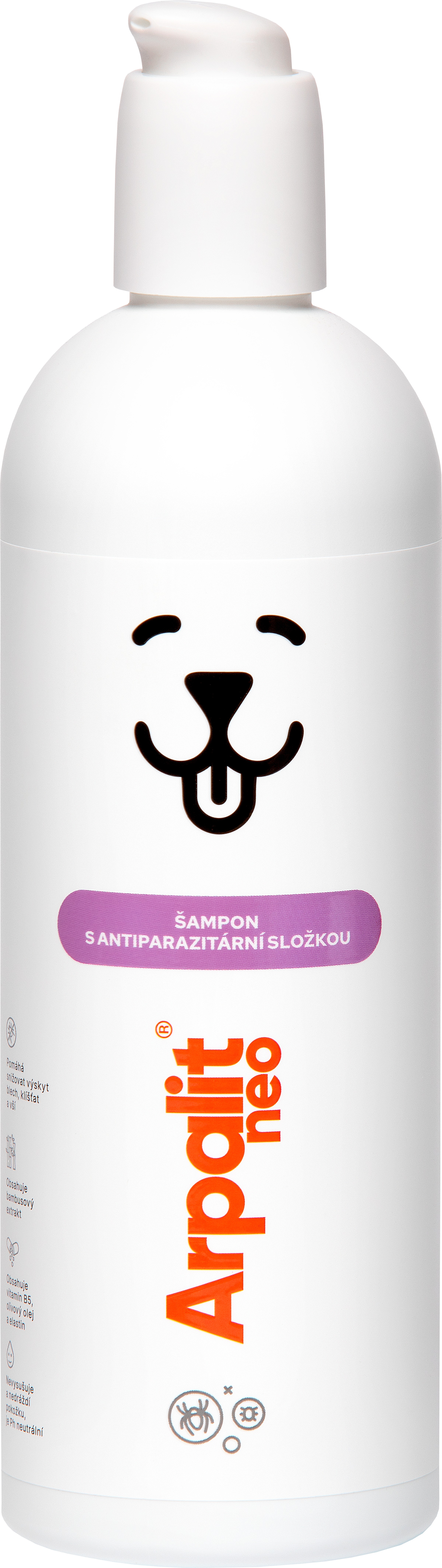 ARPALIT Neo šampón proti parazitom s bambusovým extraktom 500 ml