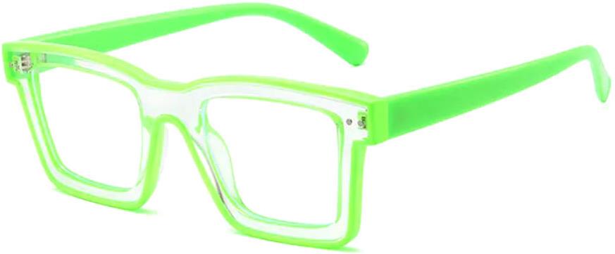 VeyRey Twinklepond okuliare blokujúce modré svetlo dámske, zelené