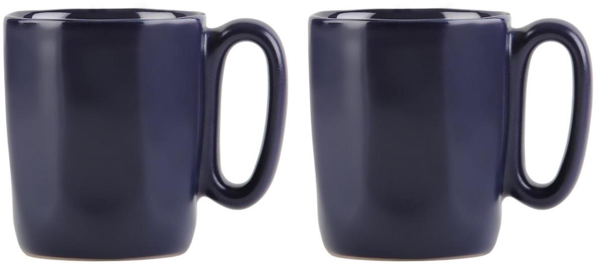 Vialli Design Hrnček keramický, 80 ml, 2 ks, navy_FUORI 29989