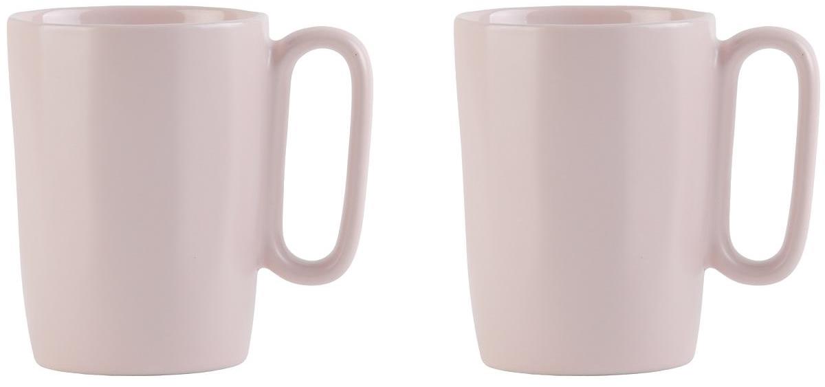 Vialli Design Hrnček keramický, 250 ml, 2 ks, ružový_FUORI 30008