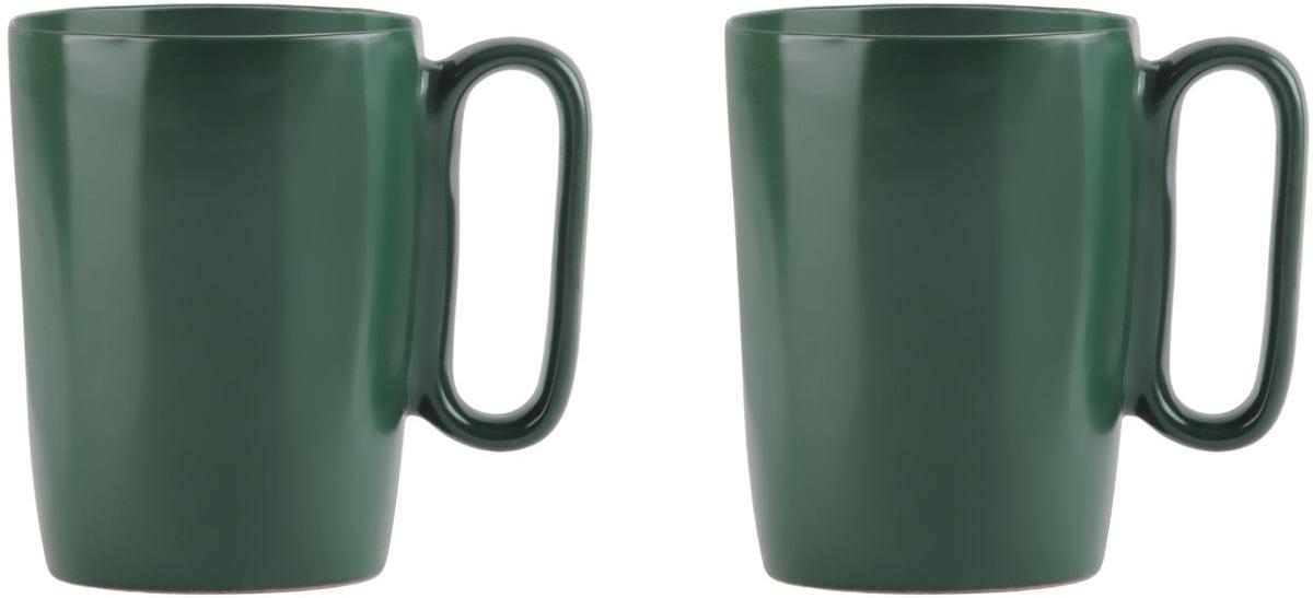Vialli Design Hrnček keramický, 250 ml, 2 ks, zelený_FUORI 30039