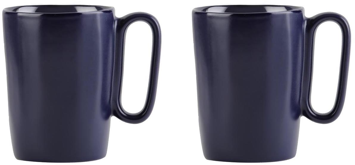 Vialli Design Hrnček keramický, 250 ml, 2 ks, navy_FUORI 30046