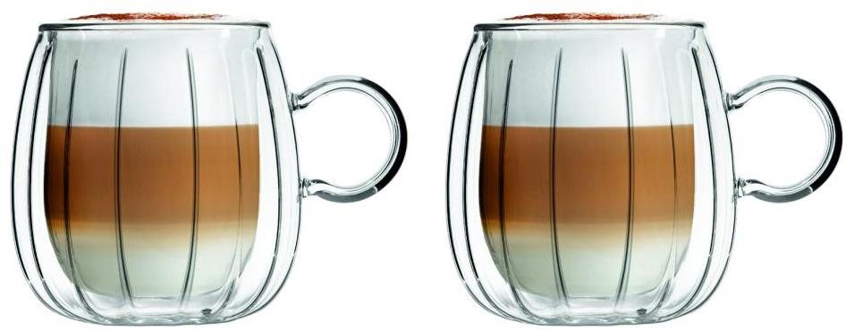 Vialli Design Hrnček, dvojstenné sklo, 250 ml, 2 ks_TULIP 8807