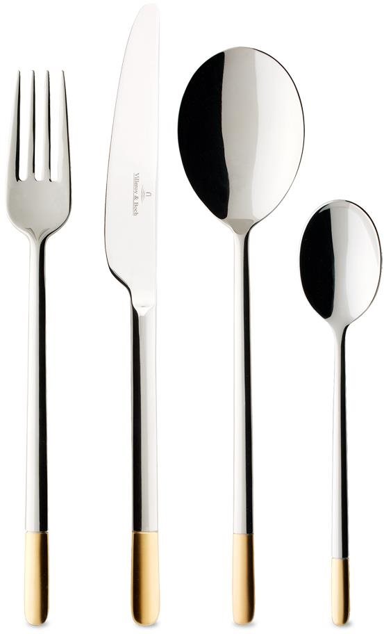 VILLEROY & BOCH ELLA pozlátené, 24 ks