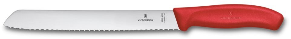 Victorinox Swiss Classic nôž na pečivo 21 cm červený