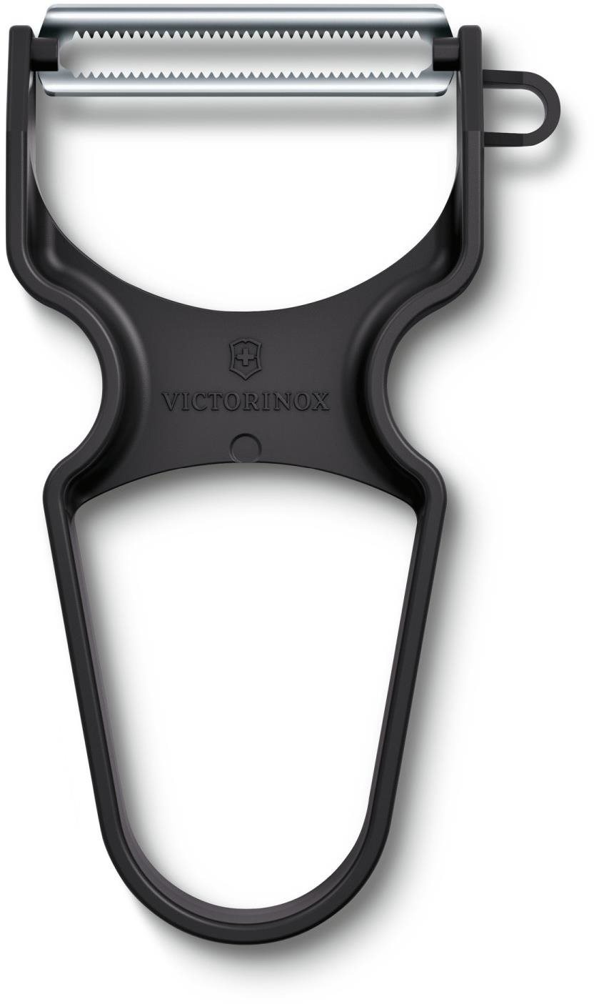 Victorinox škrabka Rapid s vrúbkovaným ostrím plastová čierna