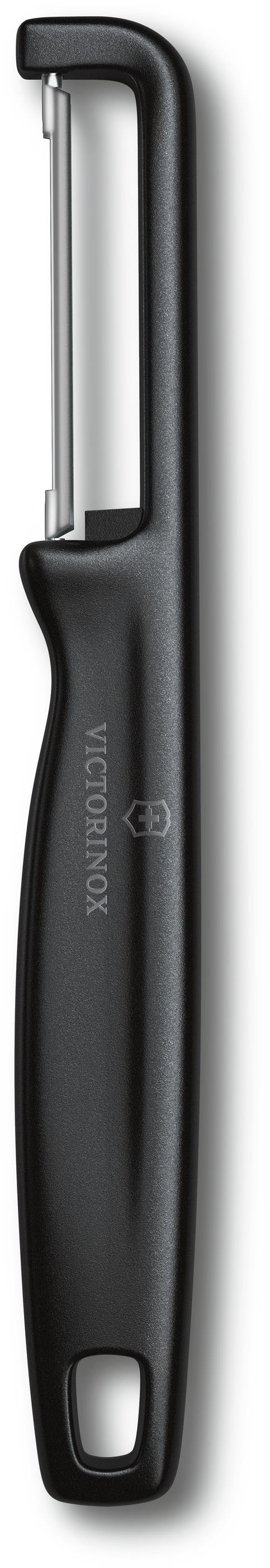 Victorinox Škrabka Iota s rovným ostrím čierna