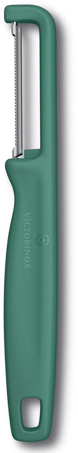 Victorinox Škrabka Iota s vrúbkovaným ostrím zelená