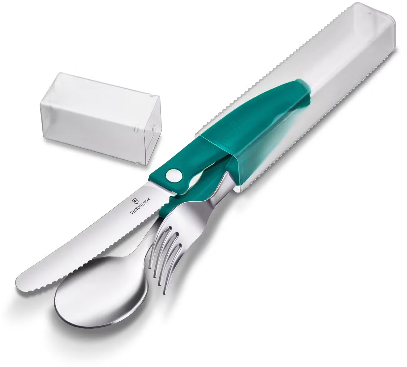 Victorinox Súprava Swiss Classic so skladacím nožom, zelená 3 ks