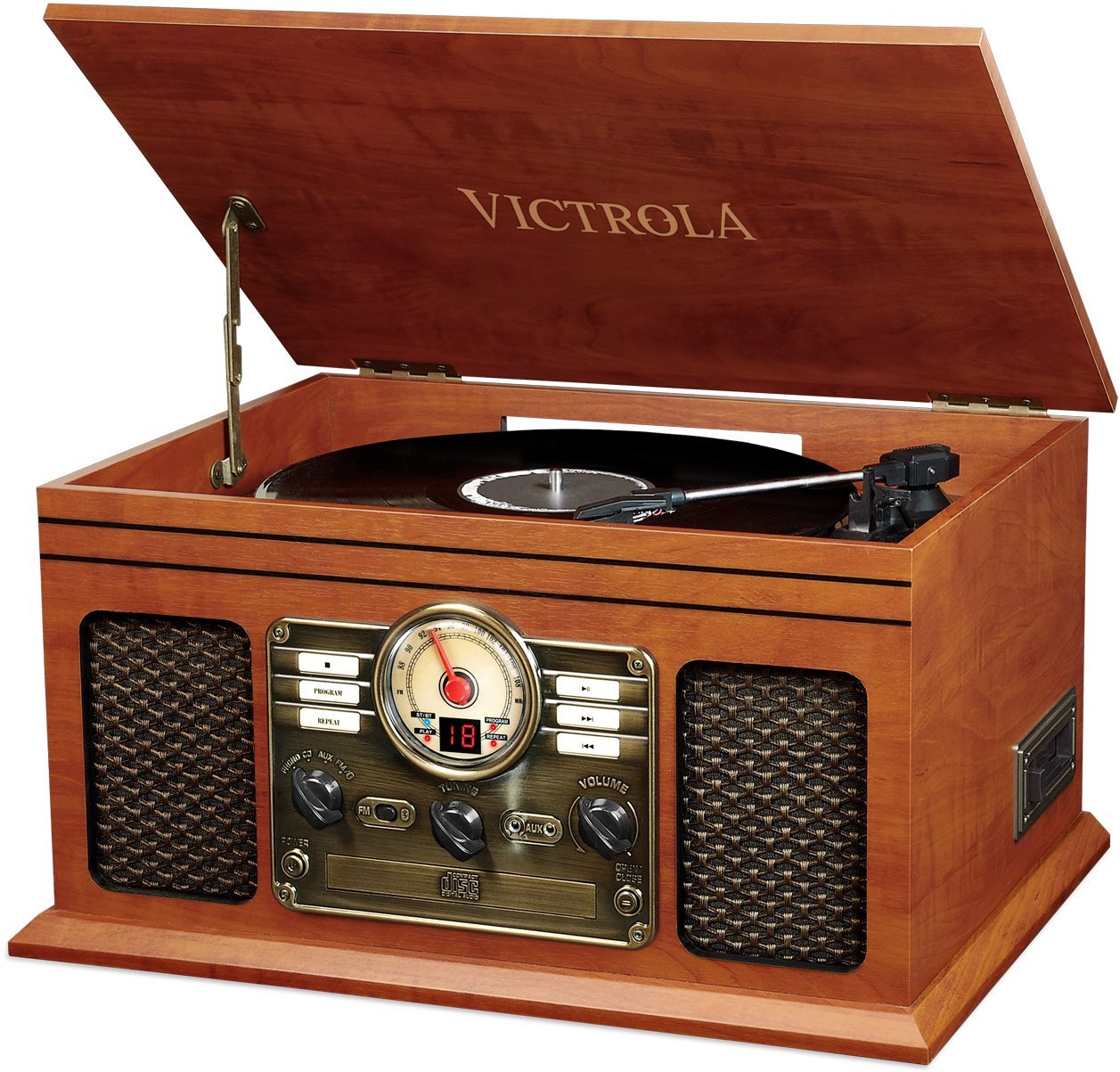 Victrola VTA-200B hnedý