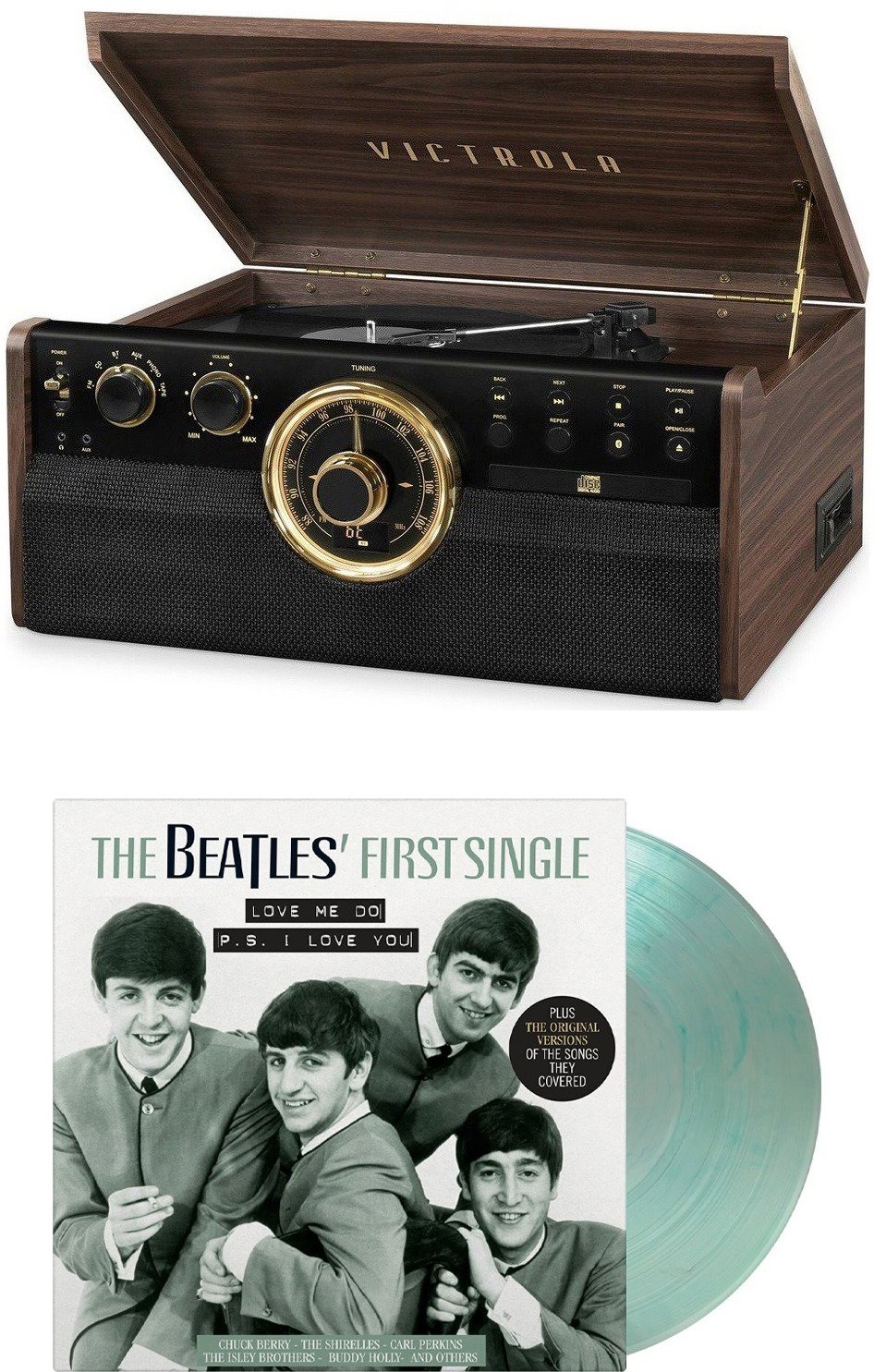 Victrola VTA-270B hnedý