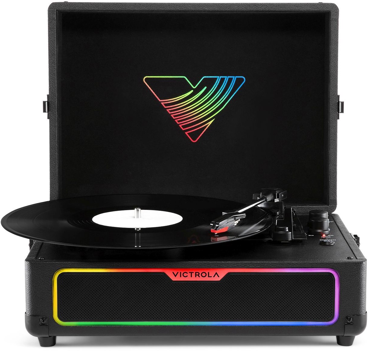 Victrola Journey čierny s RGB podsvietením
